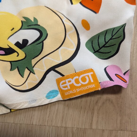 Epcot Disney Three Caballeros Disney Parks Collard Shirt - Picture 6 of 6